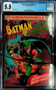 The Brave and the Bold #85 (1969) - CGC 5.5 - Cert#4240560022