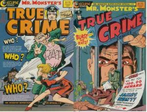 MR MONSTERS TRUE CRIME (1986 EC) 1-2  COMPLETE!