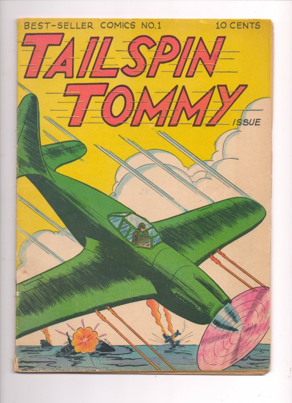 Best Seller Comics #1 featuring Tailspin Tommy (1946) VG/F