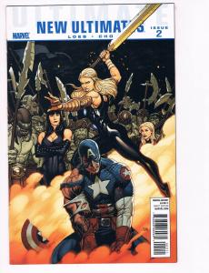 Ultimate New Ultimates # 2 NM Marvel Comic Book Avengers Thor Hulk Jeph Loeb S80
