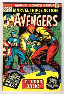 Marvel Triple Action #16 The Avengers (1974)  Marvel Comics