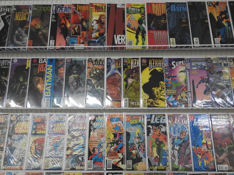 Huge Lot 120+ Comics W/ Superboy, Batman, Action Comics+ Avg Fine Condition!