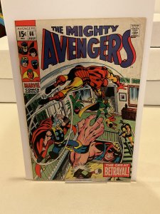 Avengers #66  1969  VG/F