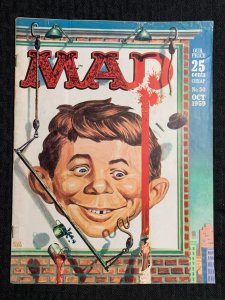 1959 MAD Magazine #50 VG- 3.5 Alfred E Neuman / Women in Whisky Ads