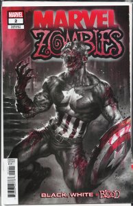 Marvel Zombies: Black, White & Blood #2 Parrillo Cover (2024) Marvel Zombies