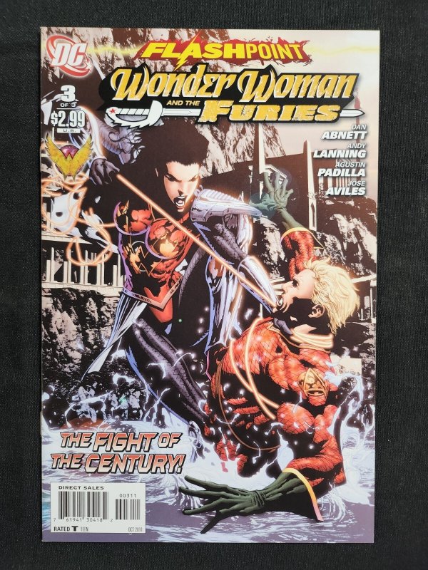 Flashpoint: Wonder Woman & the Furies 3PC #1-3 - Complete Set (9.2ob) 2011