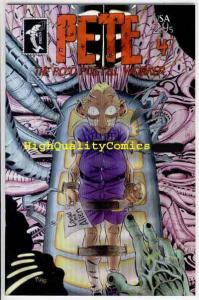 PETE the P.O.'d POSTAL WORKER #4, NM+, Mail, Guns, Aliens, going, 1998