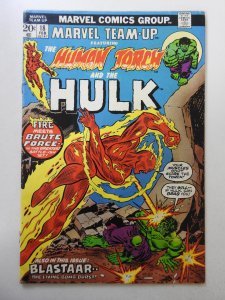 Marvel Team-Up #18 VG- Condition! Moisture damage