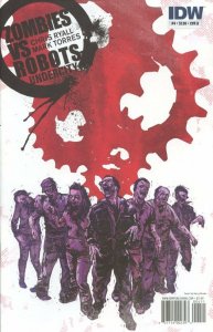 Zombies vs. Robots: Undercity #4 (of 4) Cover B Comic Book - IDW
