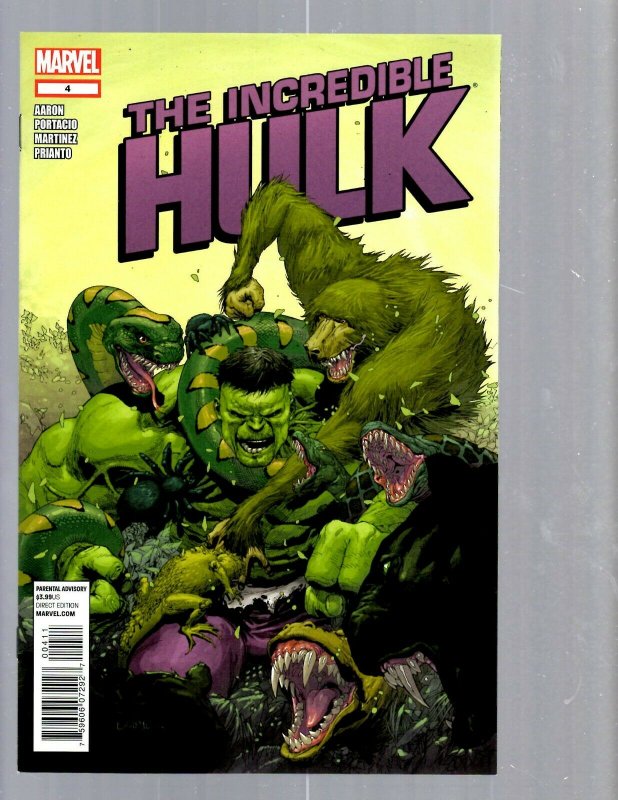 12 Comics Indestructible Hulk #1 2 Incredible Hulk #1 2 3 4 5 6 7 7.1 8 9 J448