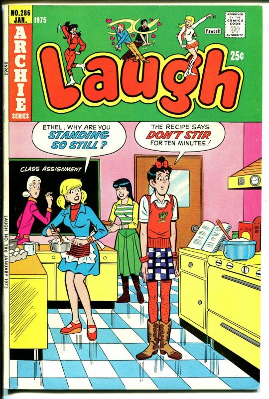 Laugh #286 1975-Archie-Betty-Veronica-VF