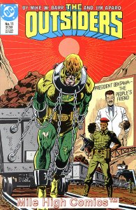 OUTSIDERS (1985 Series)  #11 Very Good Comics Book 
