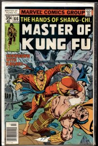 Master of Kung Fu #66 (1978) Master of Kung Fu / Shang-Chi