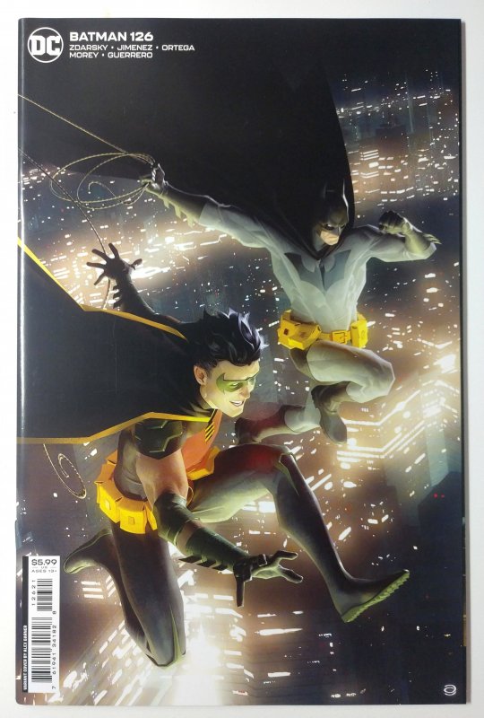 Batman #126 (9.4, 2022) Garner Cover, 1st app of Aidan and Addison Cobblepot