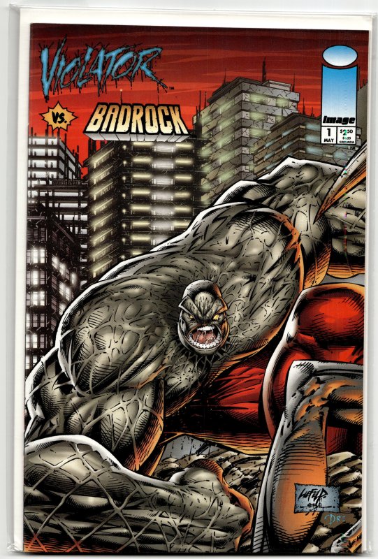 Violator vs. Badrock #1 (1995) Violator
