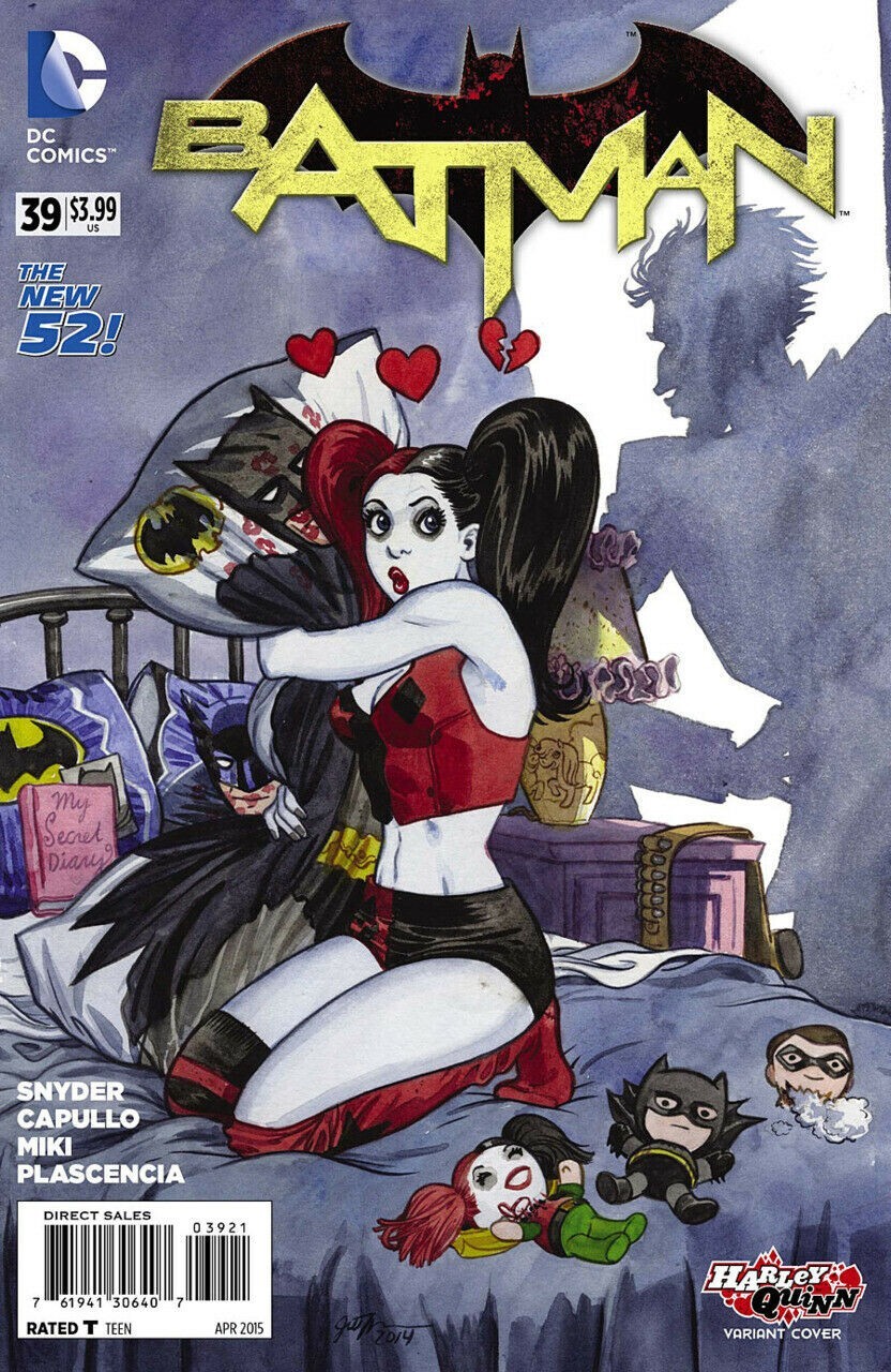Batman (2011) #39 VF/NM-NM Harley Quinn Variant Cover The New 52