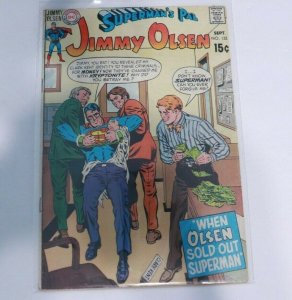 Superman's Pal Jimmy Olsen #132 When Olsen Sold Out Superman 1970 