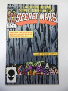 Marvel Super Heroes Secret Wars #4 (1984) VF- Condition