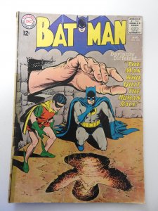 Batman #165 (1964) GD+ Condition tape along spine, cover detached bottom staple