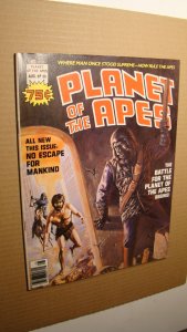 PLANET OF THE APES 23 *HIGH GRADE* SCARCE LATER ISSUE MARVEL MAGAZINE NOREM ART