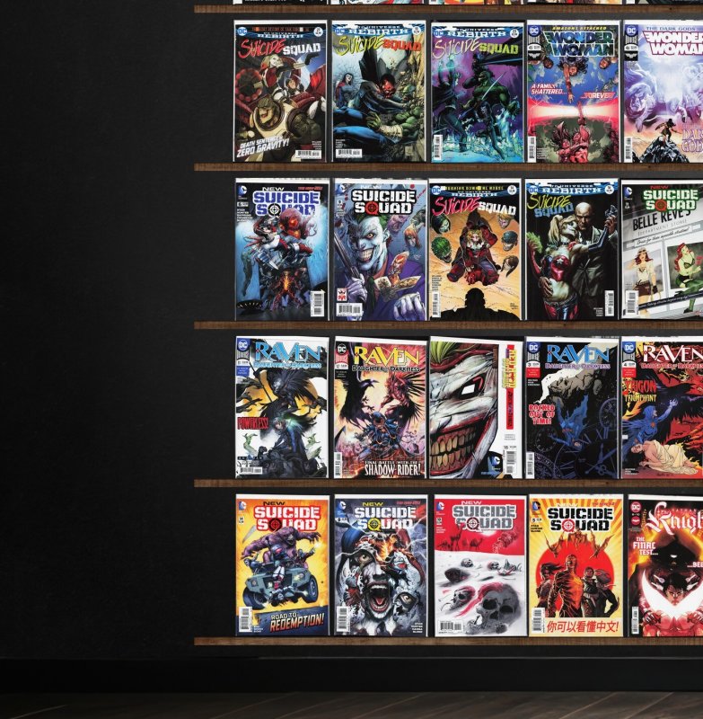 Huge Lot 160+ Comics with Suicide Squad, Wonder Woman, Trinity & More!