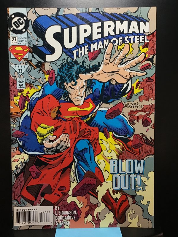 Superman: The Man of Steel #27 (1993)