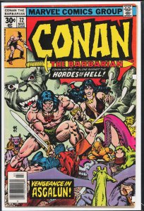 Conan the Barbarian #72 (1977) Conan