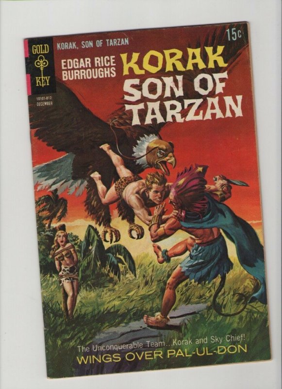 Korak Son Of Tarzan #26 - Wings Over Pal-Ul-Don - 1968 (Grade 5.5) WH