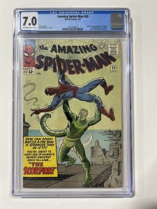 Amazing Spider-Man 20 1965 Cgc 7.0 OW/W pages Marvel Comics