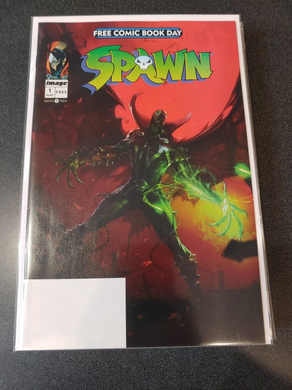 SPAWN #1 THE ROAD TO ISSUE #300 TODD McFARLANE