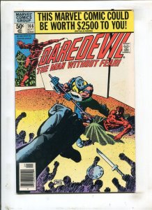 Daredevil #166 - Newsstand Edition / Frank Miller Art (7.0) 1980 