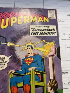 Superman #126 DC Comics 1959 Early Silver Age Curt Swan 10 Cent Cover GD