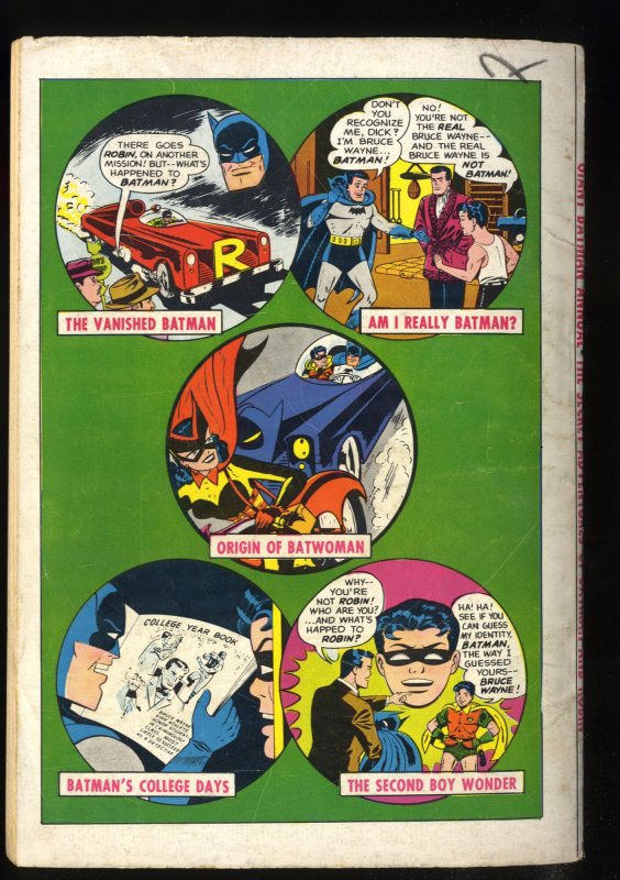 Batman Annual #4 FN- 5.5