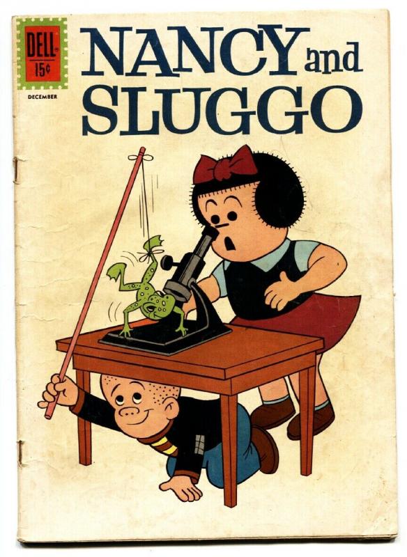 Nancy and Sluggo #185 1961- PEANUTS- Dell Comics