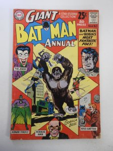 Batman Annual #3 (1962) GD/VG Condition