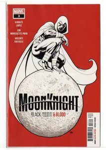 MOON KNIGHT BLACK WHITE BLOOD (2022 MARVEL) #3 CVR A FRANK CHO