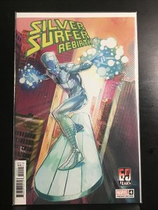 SILVER SURFER REBIRTH 4 SPIDERMAN VARIANT NM ROD REIS 2022