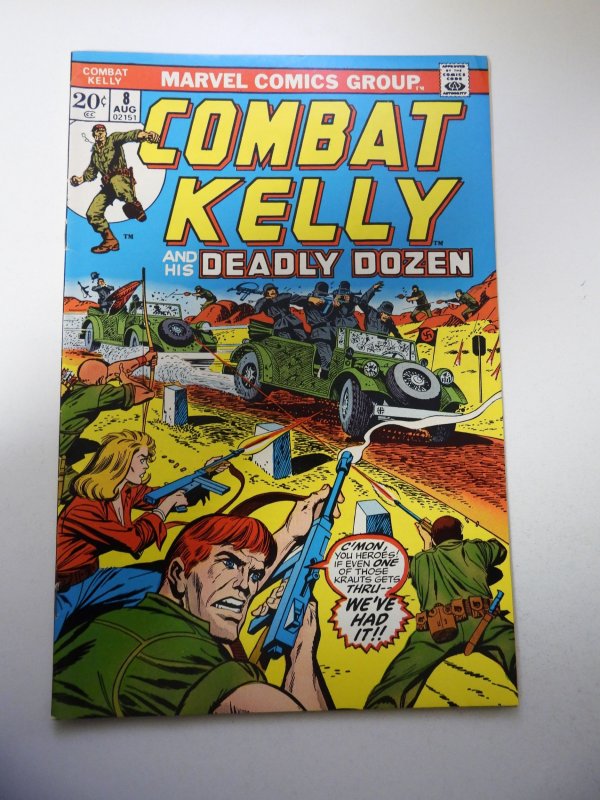 Combat Kelly and the Deadly Dozen #8 (1973) FN Condition