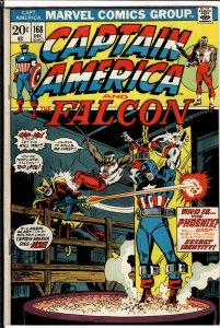 Captain America #168 (1973) Captain America and the Falcon
