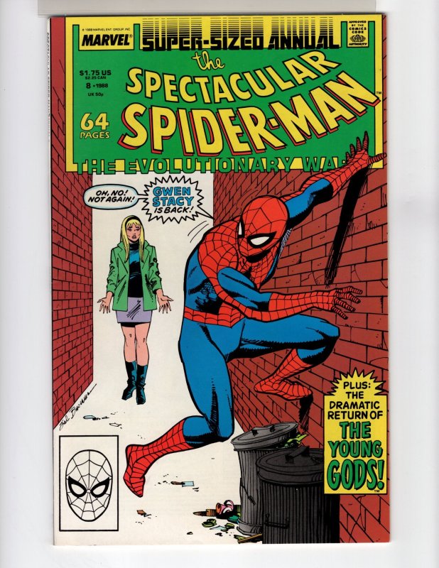 • The Spectacular Spider-Man Annual #8 (1988)  - [472•ECA2]