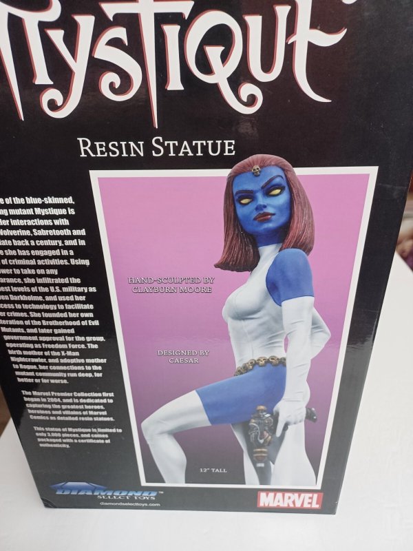 Marvel Premiere Collection Mystique 12 Resin Statue -MIP- 967/3000 Diamond- NEW