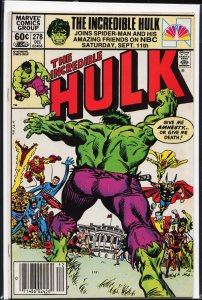 The Incredible Hulk #278 (1982) Hulk