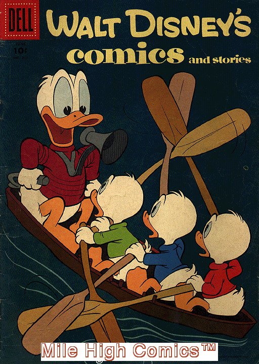 WALT DISNEY'S COMICS AND STORIES (1940 Series)  (DELL) #213 Good Comics