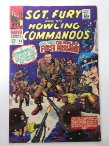 Sgt. Fury #44 (1967) VG- Condition Moisture wrinkle front cover
