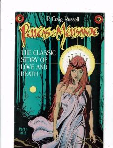 Lot of 2 Pelleas & Melisande Eclipse Comic Books #1 2 WT18