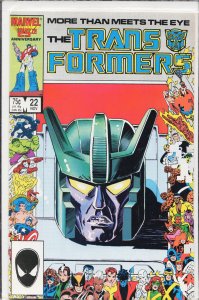 The Transformers #22 Direct Edition (1986) Transformers
