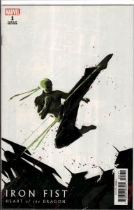 Iron Fist: Heart of the Dragon #1 Aja Cover (2021) Iron Fist