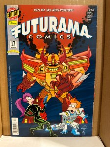 Futurama Comics #17 NM-/VF+ HTF GERMAN (2004)