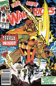 New Warriors, The #16 (Newsstand) GD ; Marvel | low grade comic Terrax