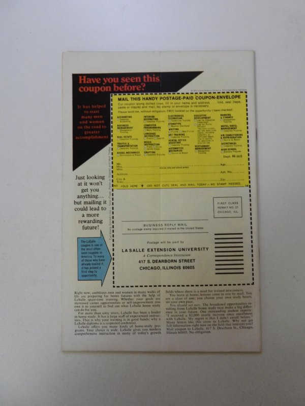 Man-Thing #19 (1975) VG+ condition subscription crease